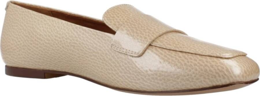 Geox Stijlvolle Loafers met Marsilea Detail Beige Dames