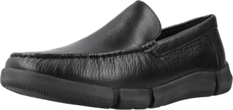 Geox Stijlvolle Loafers voor Heren Black Heren