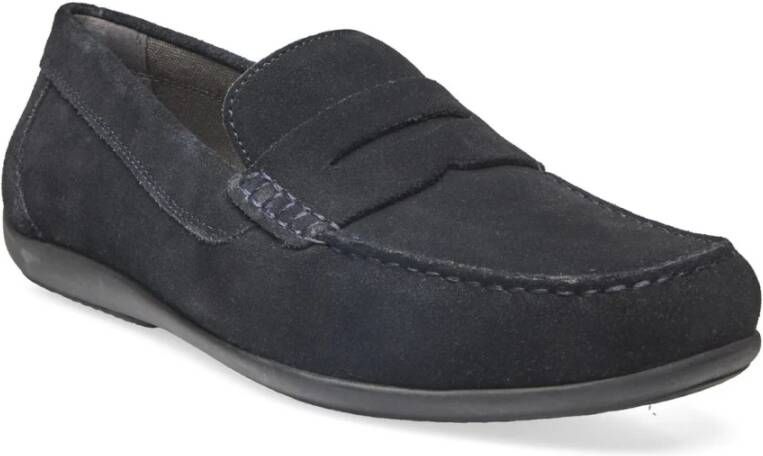 Geox Stijlvolle Loafers voor Heren Blue Heren