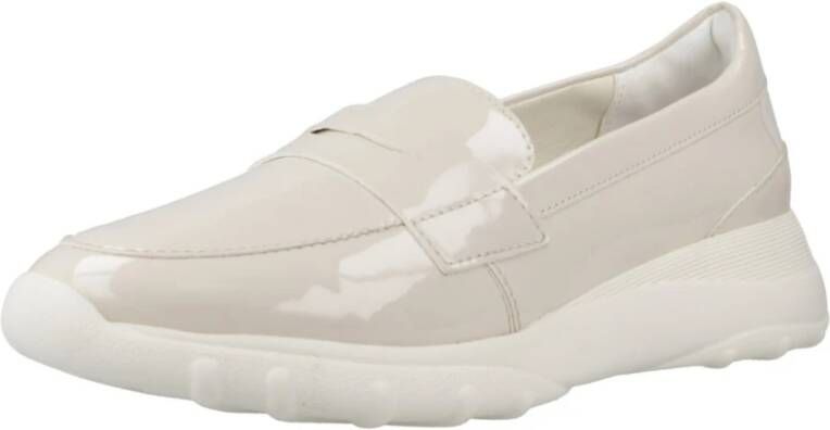 Geox Stijlvolle Loafers voor Mannen Beige Dames