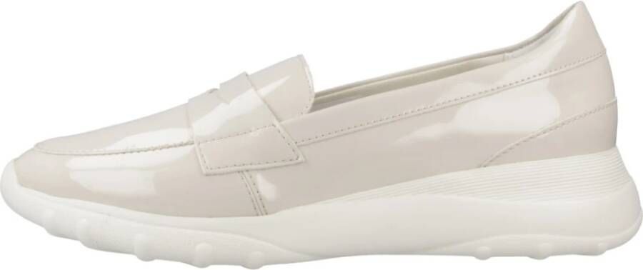 Geox Stijlvolle Loafers voor Mannen Beige Dames