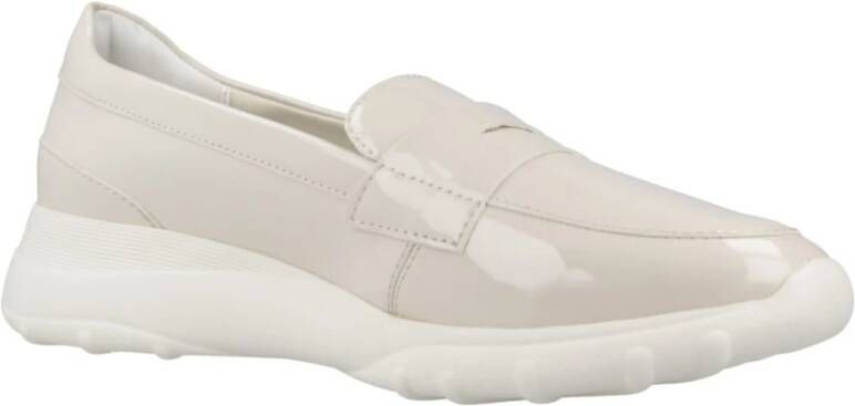 Geox Stijlvolle Loafers voor Mannen Beige Dames