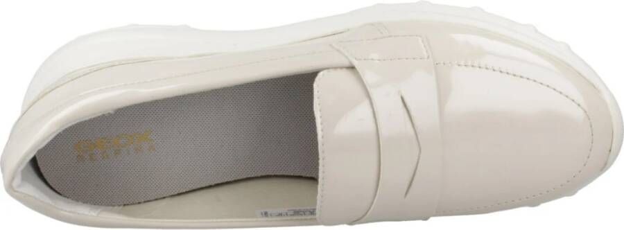 Geox Stijlvolle Loafers voor Mannen Beige Dames