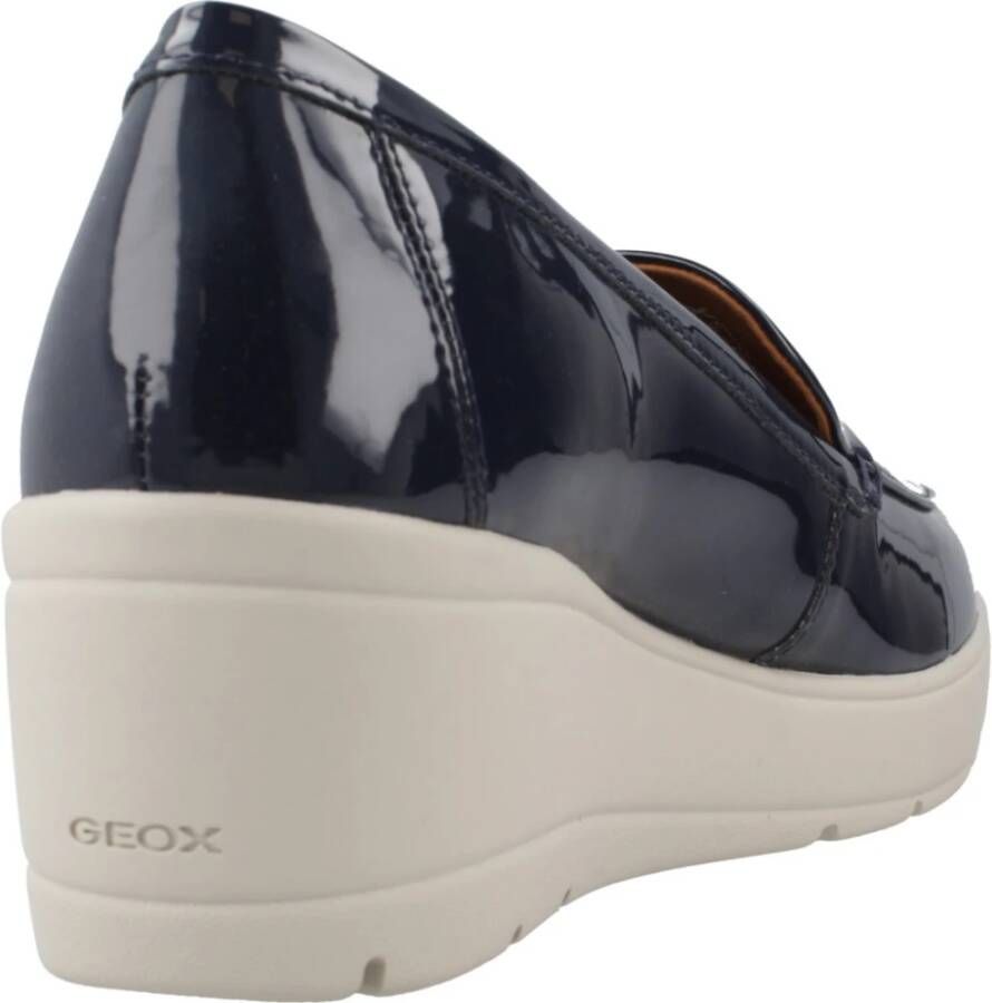 Geox Stijlvolle Loafers voor Mannen Blue Dames