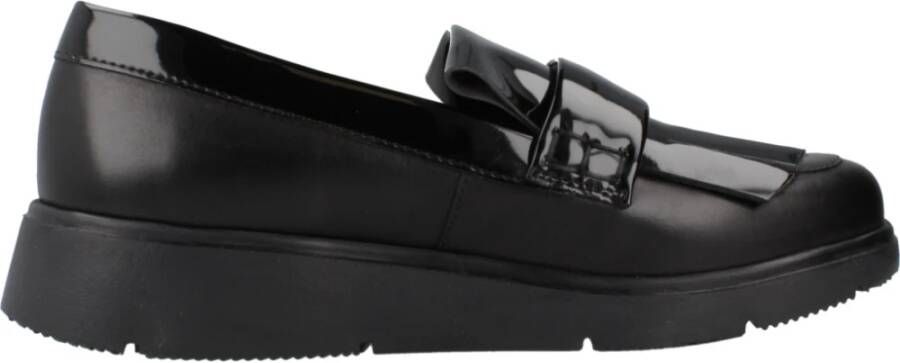 Geox Stijlvolle Loafers voor Vrouwen Black Dames