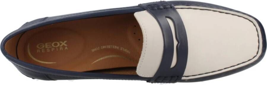 Geox Stijlvolle Loafers voor Vrouwen Blue Dames