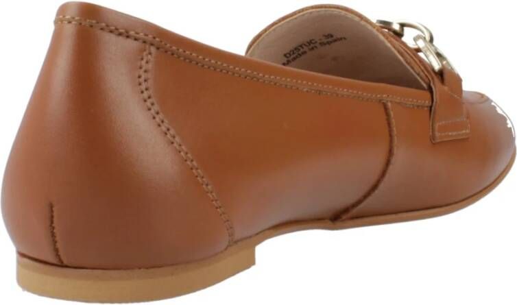 Geox Stijlvolle Loafers voor Vrouwen Brown Dames