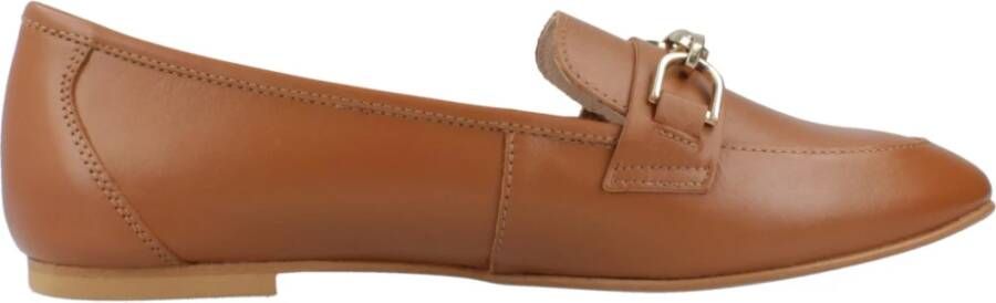 Geox Stijlvolle Loafers voor Vrouwen Brown Dames