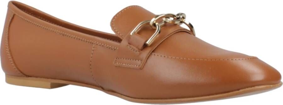 Geox Stijlvolle Loafers voor Vrouwen Brown Dames