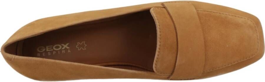 Geox Stijlvolle Marsilea Loafers Brown Dames