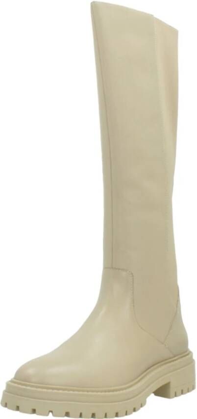 Geox Stijlvolle Over-knee Laarzen Beige Dames