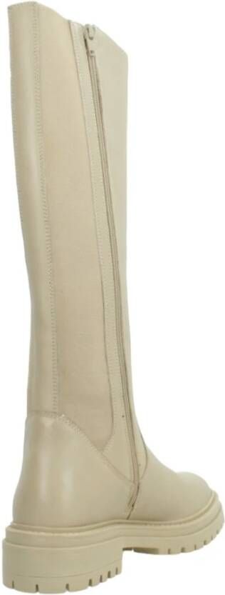 Geox Stijlvolle Over-knee Laarzen Beige Dames