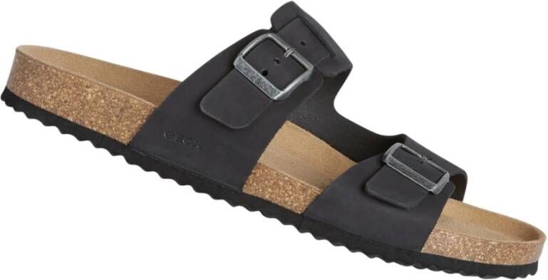 Geox Comfortabele Instap Sandalen voor Vrouwen Blue Heren