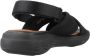 Geox Stijlvolle platte sandalen voor vrouwen Black Dames - Thumbnail 5