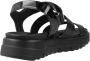 Geox Stijlvolle platte sandalen voor vrouwen Black Dames - Thumbnail 5