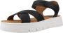 Geox Stijlvolle platte sandalen voor vrouwen Black Dames - Thumbnail 3