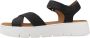 Geox Stijlvolle platte sandalen voor vrouwen Black Dames - Thumbnail 3