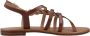 Geox Stijlvolle platte sandalen voor vrouwen Brown Dames - Thumbnail 6