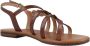 Geox Stijlvolle platte sandalen voor vrouwen Brown Dames - Thumbnail 7