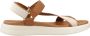 Geox Stijlvolle platte sandalen voor vrouwen Brown Dames - Thumbnail 4