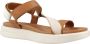 Geox Stijlvolle platte sandalen voor vrouwen Brown Dames - Thumbnail 5