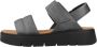 Geox Stijlvolle platte sandalen voor vrouwen Gray Dames - Thumbnail 4