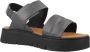 Geox Stijlvolle platte sandalen voor vrouwen Gray Dames - Thumbnail 6