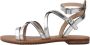 Geox Stijlvolle platte sandalen voor vrouwen Gray Dames - Thumbnail 3