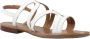 Geox Stijlvolle platte sandalen voor vrouwen White Dames - Thumbnail 7