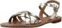 Geox Stijlvolle platte sandalen voor vrouwen Yellow Dames - Thumbnail 2