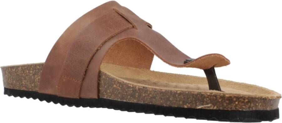 Geox Stijlvolle Sandaal Flip Flops Brown Heren