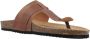 Geox Stijlvolle Sandaal Flip Flops Brown Heren - Thumbnail 6