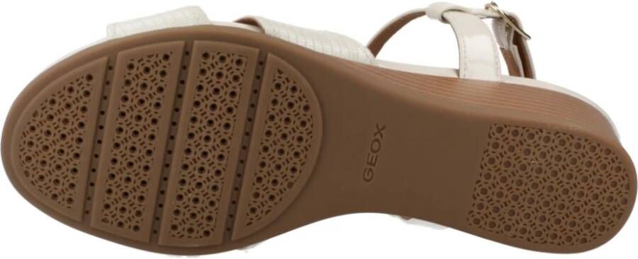 Geox Stijlvolle sleehakken voor vrouwen Beige Dames