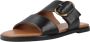 Geox Stijlvolle Slide Sandalen voor Vrouwen Black Dames - Thumbnail 4