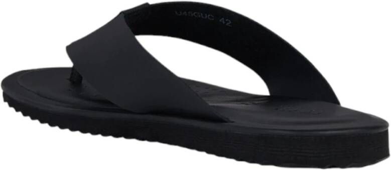 Geox Stijlvolle Slippers Black Heren