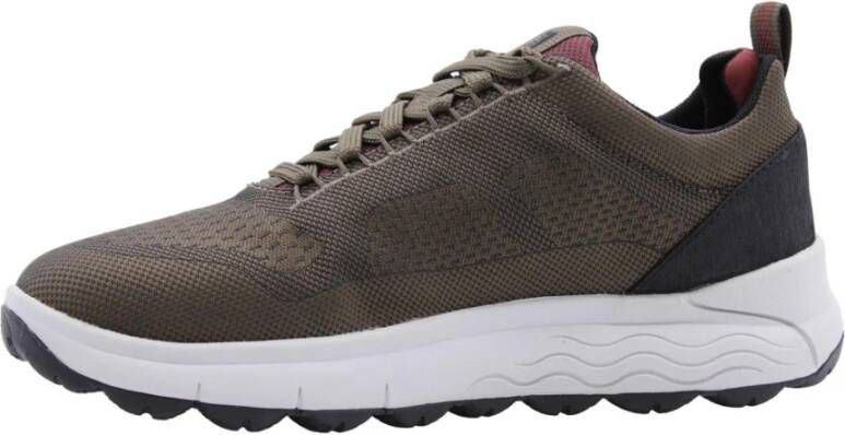 Geox Stijlvolle Sneaker Drambuie Green Heren