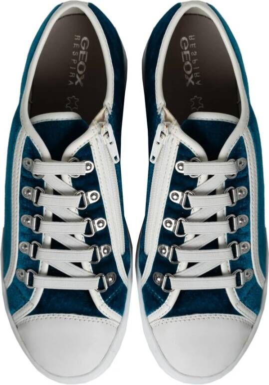 Geox Stijlvolle Sneakers Blue Dames