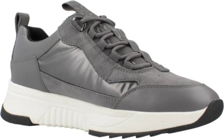 Geox Stijlvolle Sneakers voor Actieve Levensstijl Gray Dames