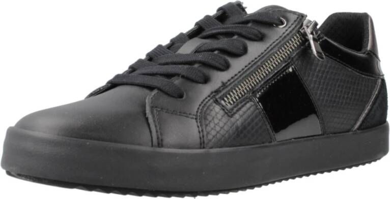 Geox Stijlvolle Sneakers voor Dagelijks Gebruik Black Dames