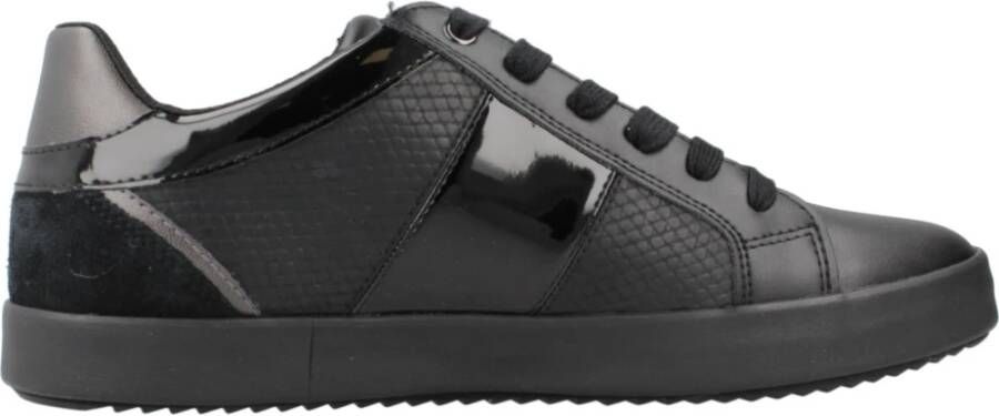 Geox Stijlvolle Sneakers voor Dagelijks Gebruik Black Dames