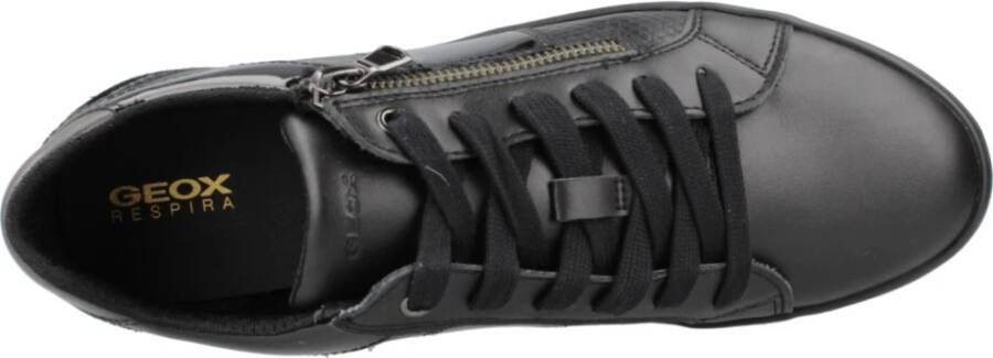 Geox Stijlvolle Sneakers voor Dagelijks Gebruik Black Dames