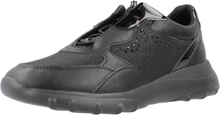 Geox Stijlvolle Sneakers voor Dagelijks Gebruik Black Dames