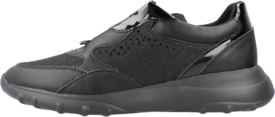 Geox Stijlvolle Sneakers voor Dagelijks Gebruik Black Dames