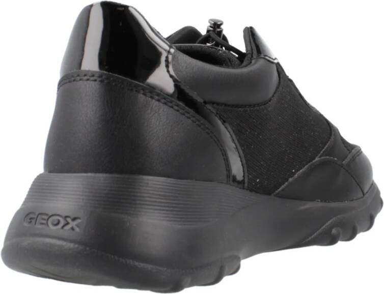 Geox Stijlvolle Sneakers voor Dagelijks Gebruik Black Dames