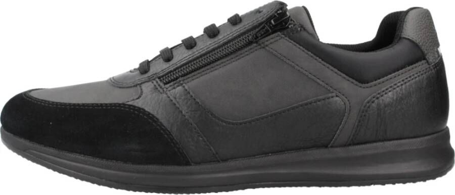 Geox Stijlvolle Sneakers voor dagelijks gebruik Black Heren