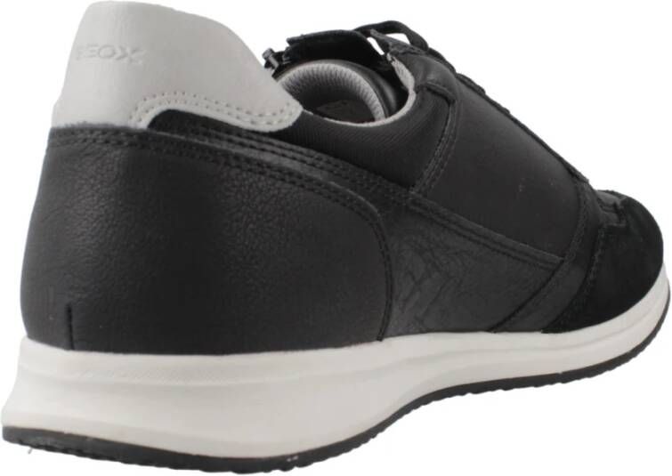 Geox Stijlvolle Sneakers voor dagelijks gebruik Black Heren