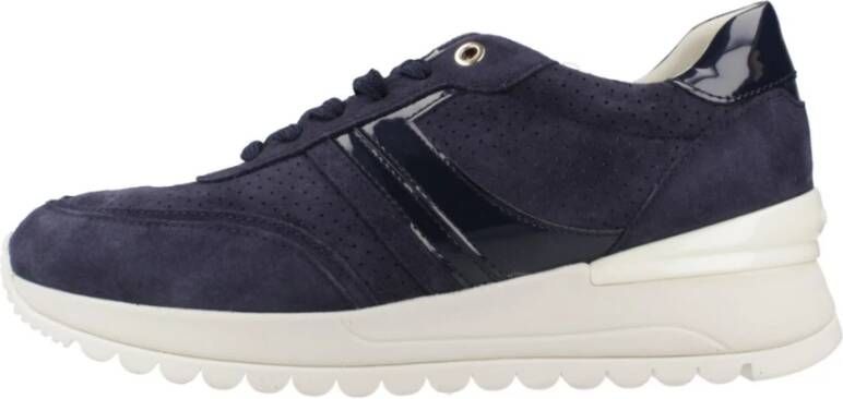 Geox Stijlvolle Sneakers voor dagelijks gebruik Blue Dames