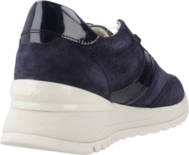 Geox Stijlvolle Sneakers voor dagelijks gebruik Blue Dames