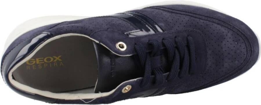 Geox Stijlvolle Sneakers voor dagelijks gebruik Blue Dames