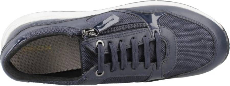 Geox Stijlvolle Sneakers voor dagelijks gebruik Blue Dames